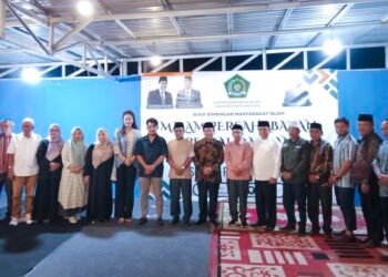 Staf Ahli Ir. Lewis Buka Malam Persahabatan, Persaudaraan Antar Agama dan Ormas Keagamaan di Parigi Moutong