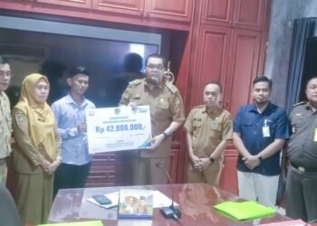 Pj Bupati Parigi Moutong Hadiri Monev BPJS Ketenagakerjaan