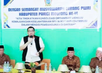 Pj Bupati Buka Muscab VI PWRI Parigi Moutong