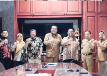 Pj Richard Arnaldo Terima Audiensi Kepala KPP Pratama Palu