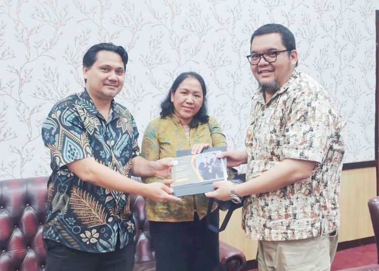 Pj Richard ArnaldoTerima Kunjungan Direktur PT Lumbung Arta Kita