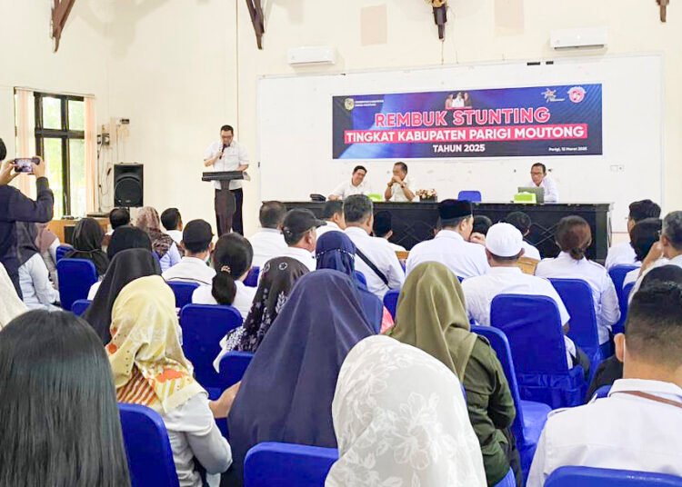 Pemda Parigi Moutong Gelar Rembuk Stunting 2025