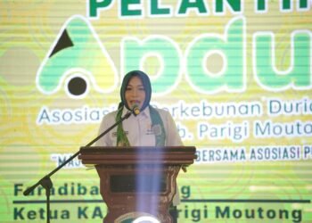 Parigi Moutong jadi Tuan Rumah Ekspor Perdana Durian Beku ke China