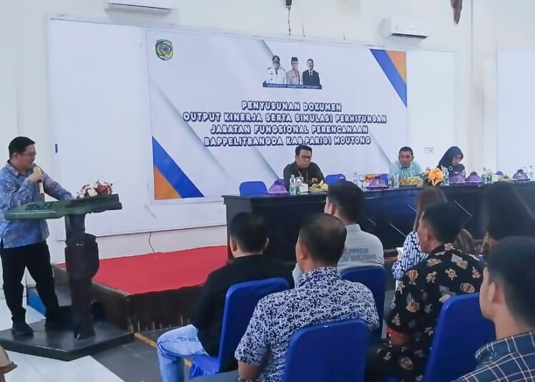 Bapelitbangda Gelar Simulasi Penyusunan Dokumen Output Kinerja Dan Simulasi Perhitungan Jabatan Fungsional Perencanaan