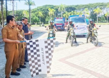 Erwin Burase Lepas Penyaluran Bantuan Cadangan Pangan ke Masyarakat