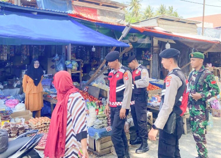 Wujudkan Rasa Aman, Polres Parigi Moutong dan TNI Turun Patroli