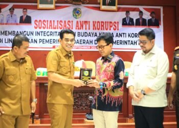 Sosialisasi Anti Korupsi Digelar, Bupati Parigi Moutong Ajak ASN Jadi Teladan