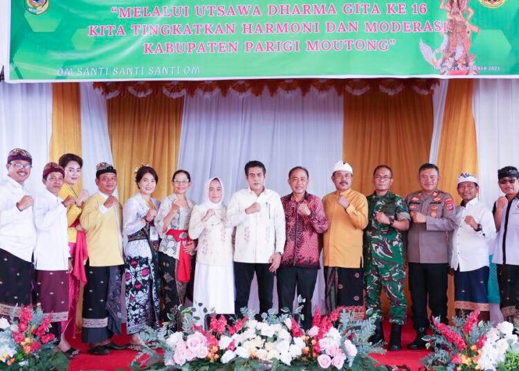 Bupati Parigi Moutong Buka Utsawa Dharma Gita ke-16, Dorong Generasi Muda Hindu Lestarikan Seni Spiritual