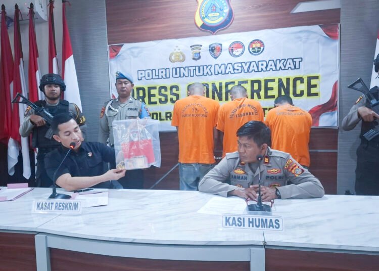 Polres Parigi Moutong Ungkap Kasus Pencurian di Dua Kecamatan, Kerugian Capai Rp408 Juta