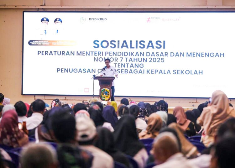 Di Sosialisasi Permendikdasmen, Bupati Erwin Soroti Reformasi Kepemimpinan Sekolah