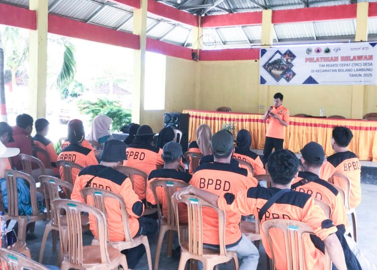 Wujudkan Desa Tangguh Bencana, BPBD Latih Tim Reaksi Cepat di Tiga Kecamatan