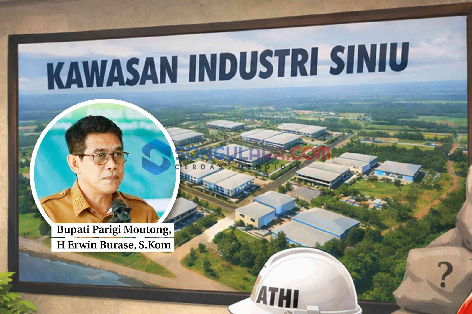 Bupati Erwin Burase Minta PT ATHI Paparkan Progres PSN di Siniu
