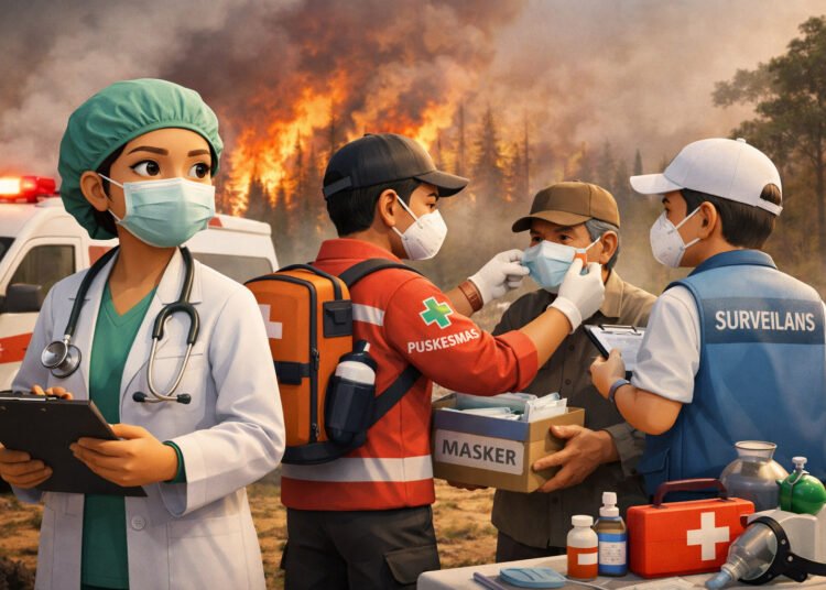 Dinkes Parigi Moutong Siapkan Tim Kesehatan Antisipasi Dampak Karhutla