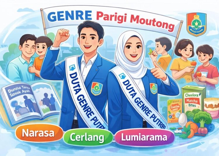 Narasa, Cerlang, dan Lumiarama, Inovasi Duta GENRE Parigi Moutong untuk Remaja