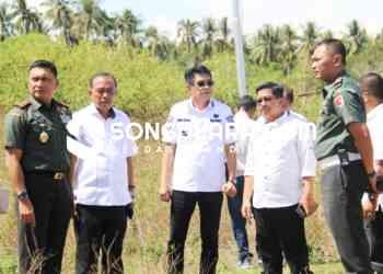 Kunjungi Parigi Moutong, Pangdam XXIII/Palaka Wira Tinjau Lahan untuk Pembangunan Denpom dan Korem