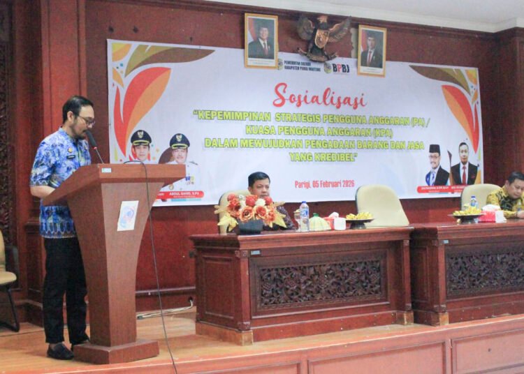 Pemkab Parigi Moutong Dorong Pengadaan Barang/Jasa Transparan melalui Sosialisasi PA–KPA