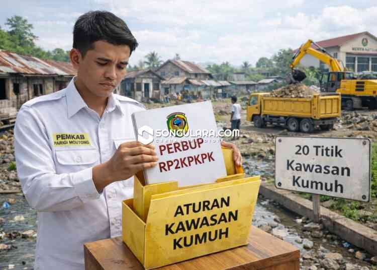 Dokumen Kawasan Kumuh Sudah Rampung, Pemkab Parigi Moutong Siapkan Perbup pada 2026