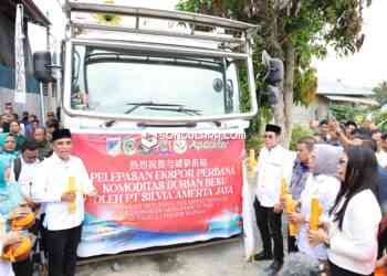 Parigi Moutong Ekspor Perdana 27 Ton Durian Beku ke Tiongkok