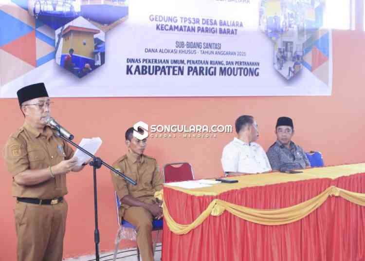 Pemkab Parigi Moutong Serah Terima Tangki Septik dan TPS3R DAK 2025