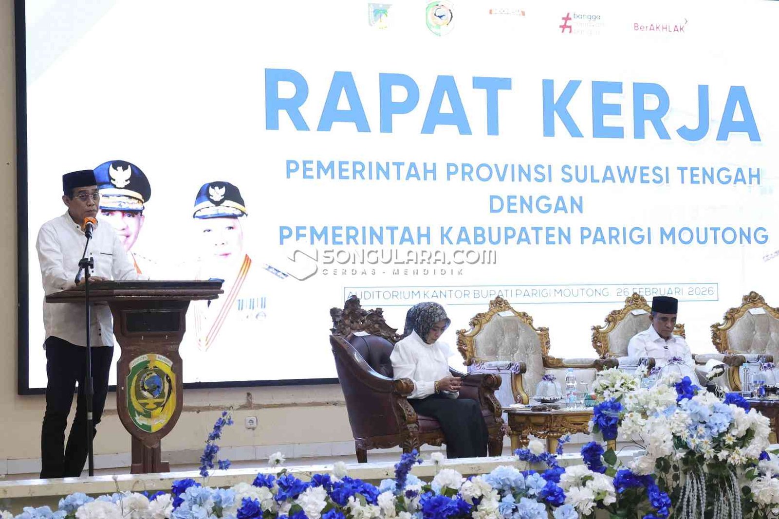 Bupati Erwin Burase Paparkan Visi Gerbang Desa di Rakerda dan Safari Ramadhan 2026