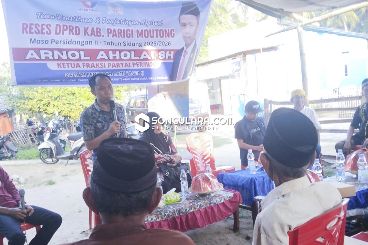 Arnol Aholai Tampung Aspirasi Warga, APAR hingga Beronjong Jadi Prioritas