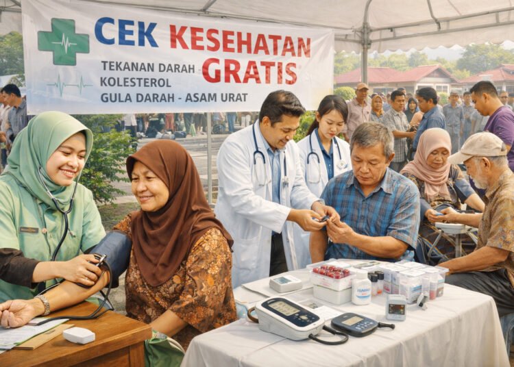 Rayakan HUT ke-24 Parigi Moutong, Dinkes Sediakan Pemeriksaan Kesehatan Gratis