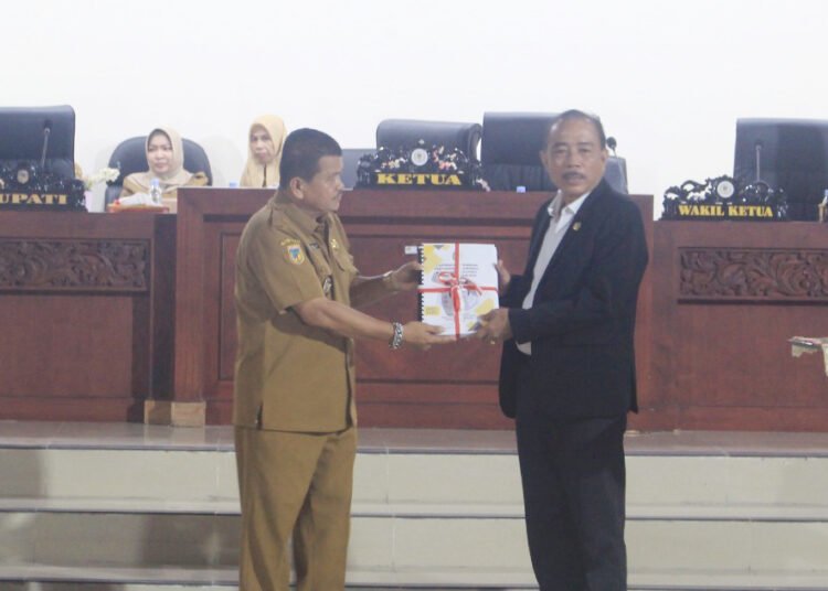 LKPJ 2025 Disampaikan di Paripurna DPRD, Kinerja Pemkab Parigi Moutong Mayoritas Tercapai