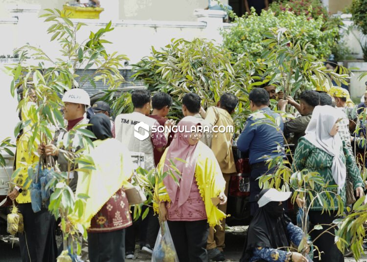 2.500 Bibit Durian Gratis Dibagikan di HUT ke-24 Parigi Moutong