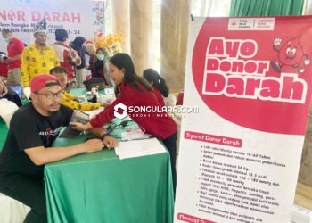 Peringati HUT ke-24, PMI Parigi Moutong Gelar Donor Darah
