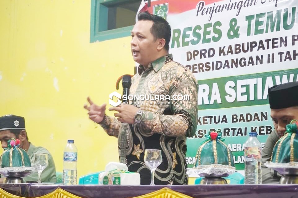 Reses di Palapi, Candra Setiawan Prioritaskan Penanganan Abrasi dan Infrastruktur Desa