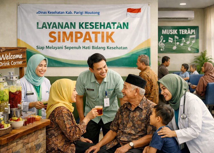 Dinkes Parigi Moutong Terapkan Layanan Kesehatan Simpatik, Dorong Pelayanan Lebih Humanis