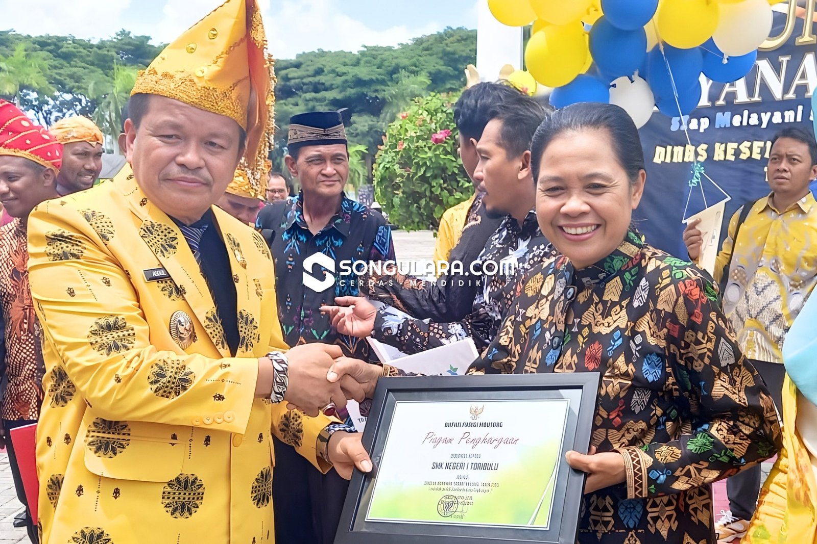 SMKN 1 Toribulu Kembali Terima Penghargaan Adiwiyata dari Pemda Parigi Moutong