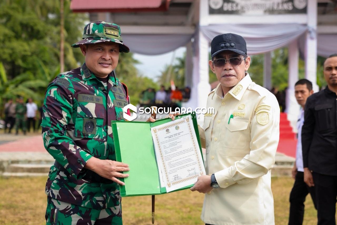 TMMD ke-128 Resmi Dibuka di Sausu Trans, Dorong Pemerataan Pembangunan Desa