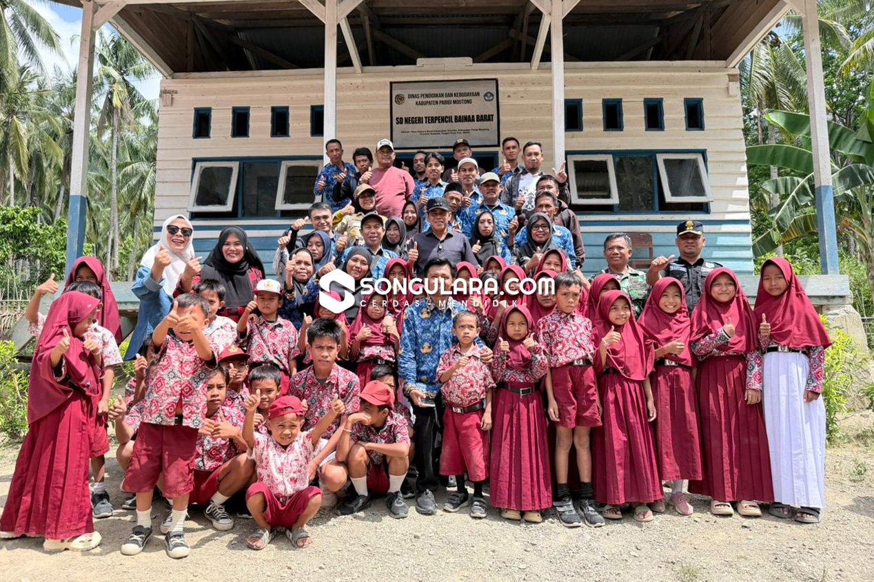 Bupati Parigi Moutong Tinjau SD Terpencil di Bainaa Barat, Pastikan Pembangunan Jembatan dan Perbaikan Sekolah