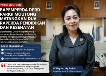 Bapemperda DPRD Parigi Moutong Matangkan Dua Raperda Pendidikan dan Kesehatan
