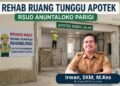 RSUD Anuntaloko Perluas Ruang Tunggu Apotek, Tingkatkan Kenyamanan Pasien