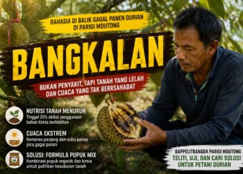 Bappelitbangda Parigi Moutong Teliti Penyebab Gagal Panen Durian, Siapkan Formula Pupuk untuk Atasi "Bangkalan"