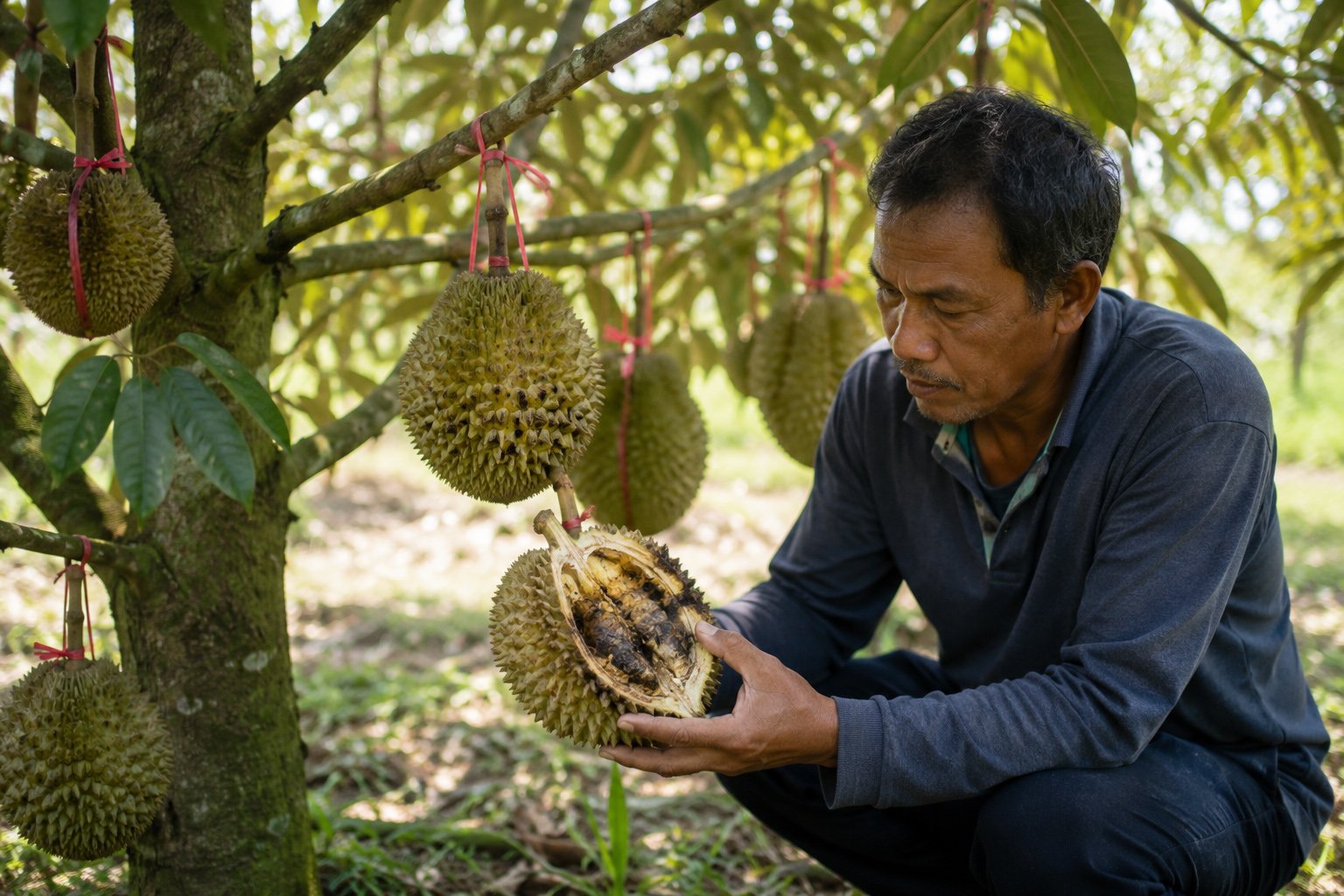 Bappelitbangda Parigi Moutong Teliti Penyebab Gagal Panen Durian, Siapkan Formula Pupuk untuk Atasi "Bangkalan"