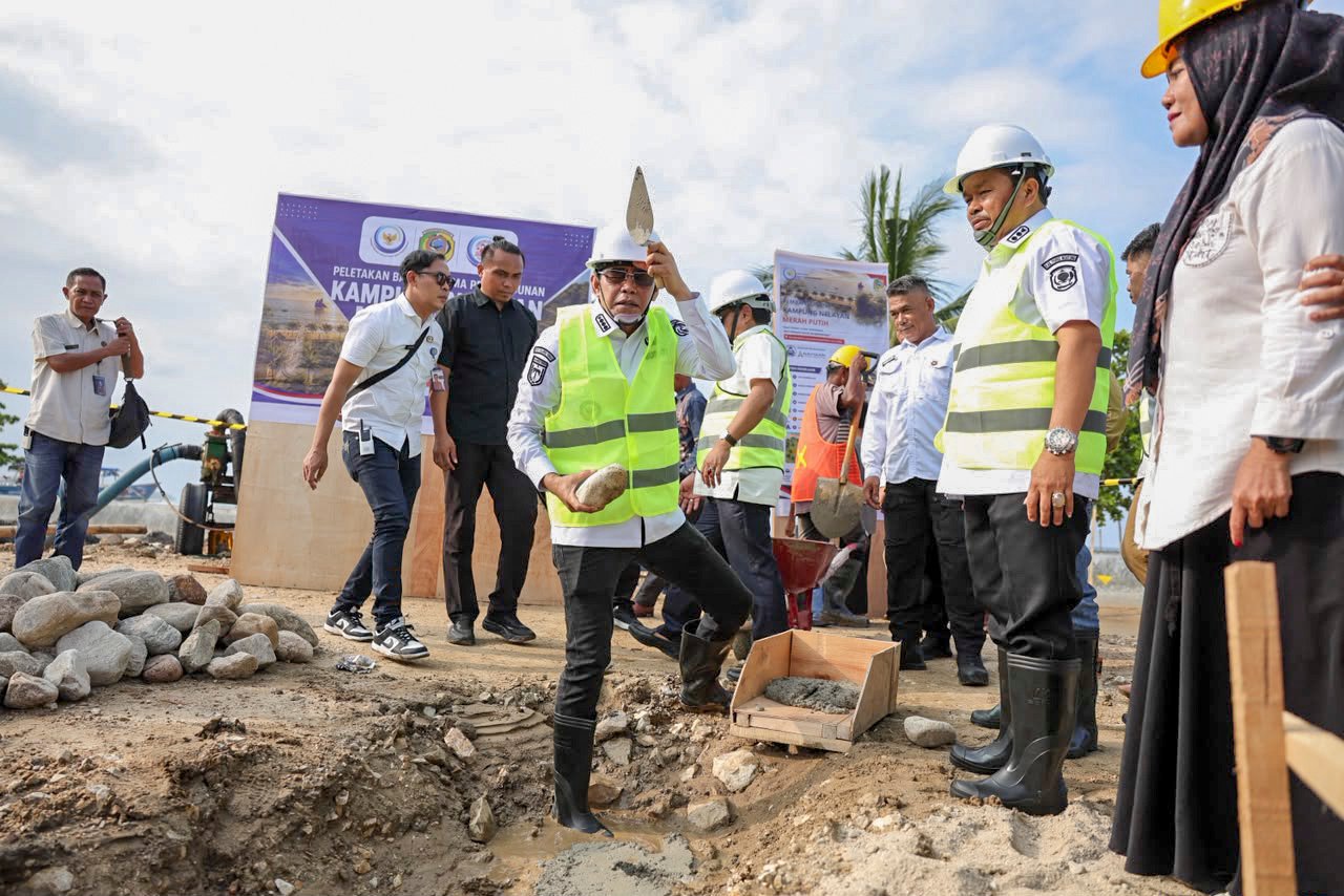 Kampung Nelayan Pelawa Baru Mulai Dibangun, Pabrik Es dan SPBN Disiapkan