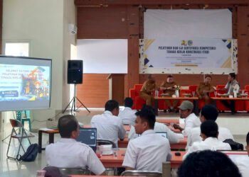 Tenaga Kerja Konstruksi Dituntut Kompeten, PUPRP Parigi Moutong Gelar Pelatihan dan Uji Sertifikasi