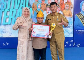 Siswa SD Muhammadiyah Pelawa Juara 1 Lomba Bertutur Tingkat Sulteng